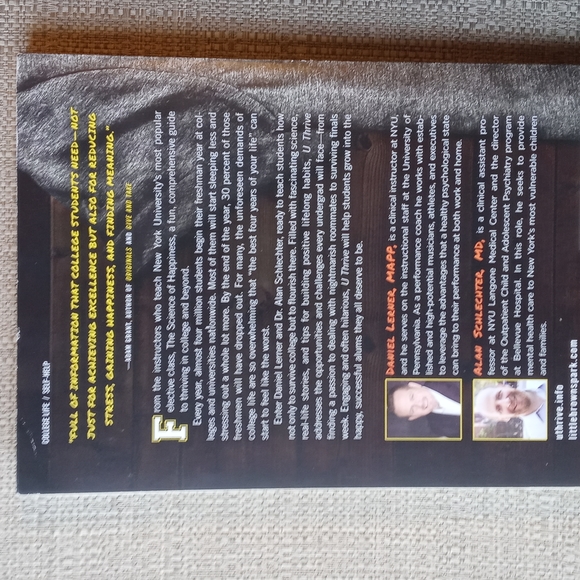 📚 U Thrive: How to Succeed in College and Life Book - Picture 3 of 4